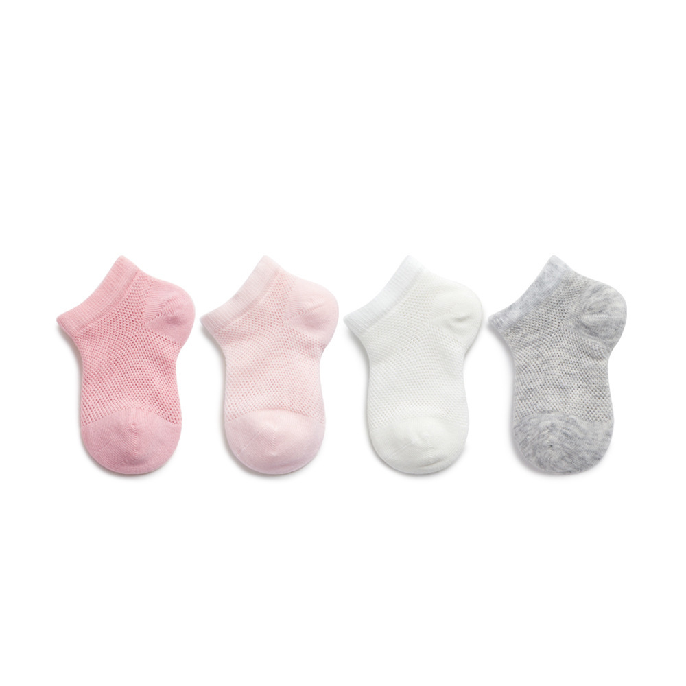 Baby & Kids Short Thin Socks, 2023, Soft Cotton