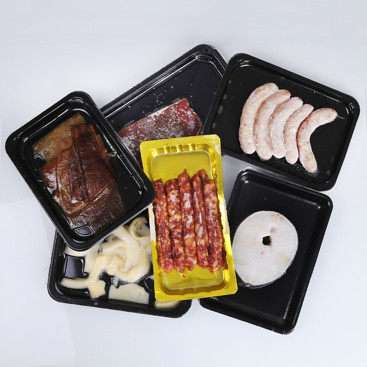 热销牛排真空贴体膜尼龙拉伸共挤膜食品自动包装真空拉伸膜定制