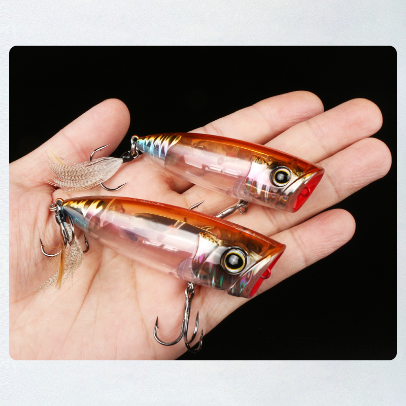 闪光波爬路亚假饵水面系浮水波扒强麟闪麟反光专攻翘嘴鲈鱼饵