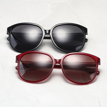 太阳镜女款墨镜高级感板材太阳镜专柜品质偏光镜树脂防晒眼镜5114
