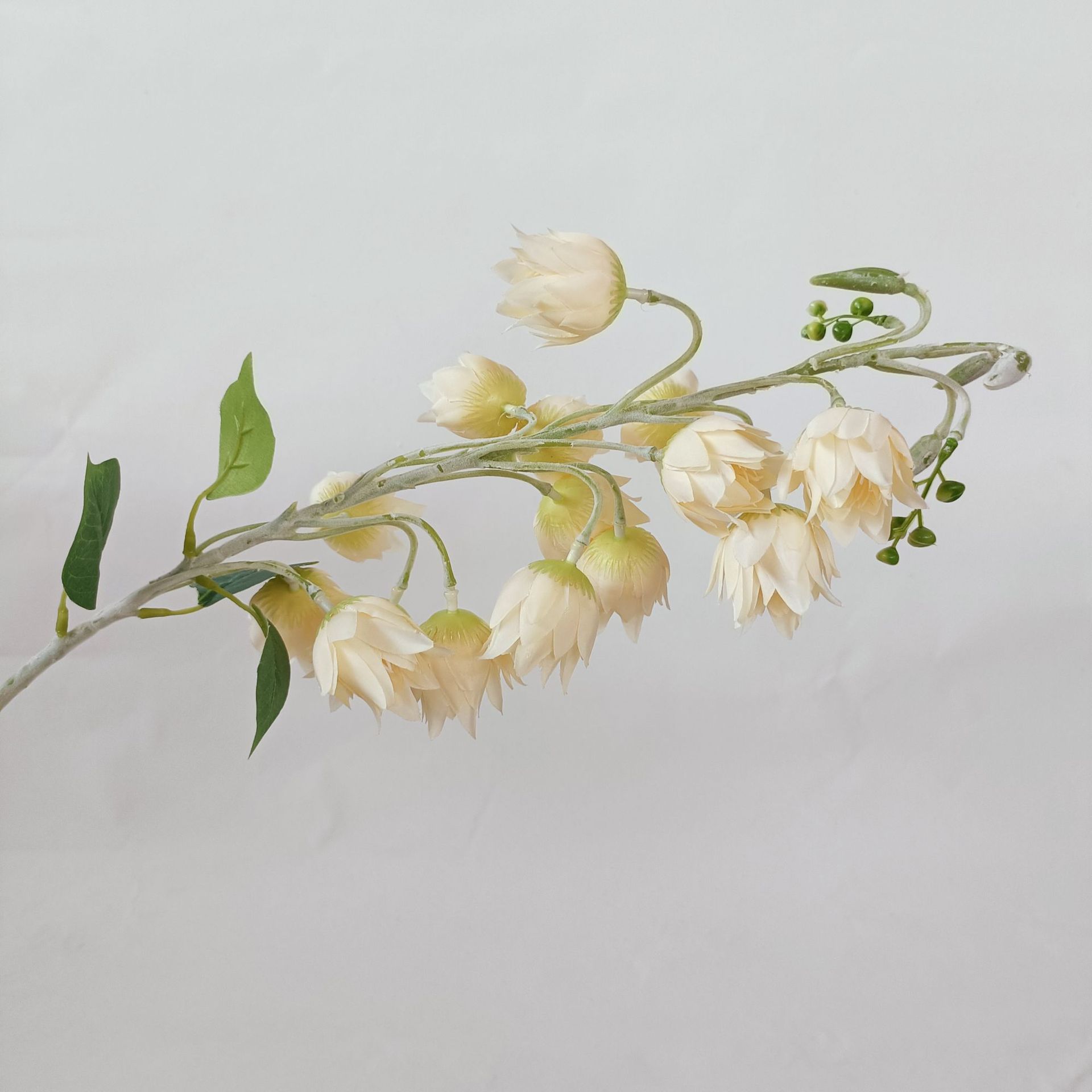 仿真花风铃花凤尾兰 婚礼布置装饰客厅摆件插花婚庆路引绢花假花