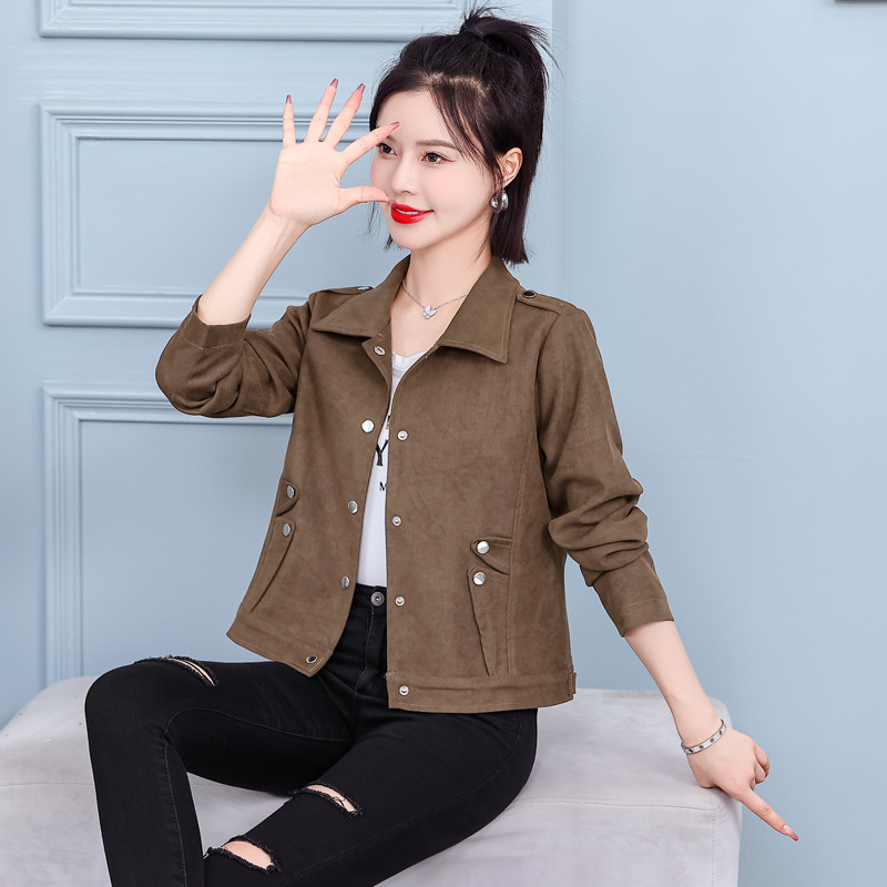 原宿港风小香风夹克外套女短款2022秋季新款休闲女士棒球服上衣in