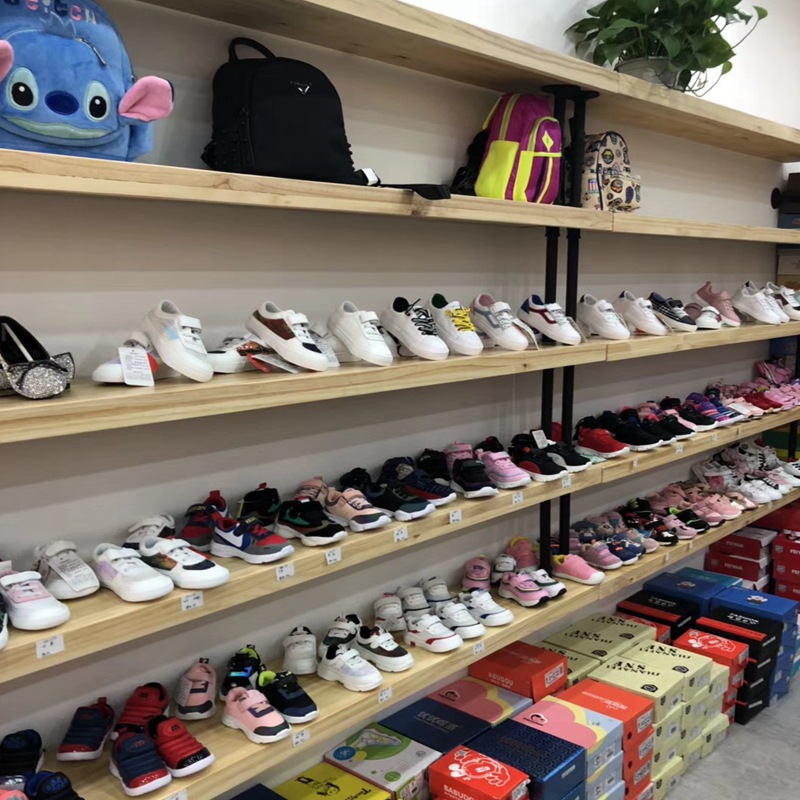 鞋店鞋架展示架店铺货架包包店展示架落地式上墙多层童鞋店展示架