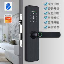 家用指纹锁防盗门密码锁办公室酒店禁锁公寓自动刷卡X6智能电子锁