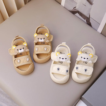 宝宝凉鞋夏季男童女童包头防滑软底婴儿鞋学步0一3岁男女宝宝鞋子
