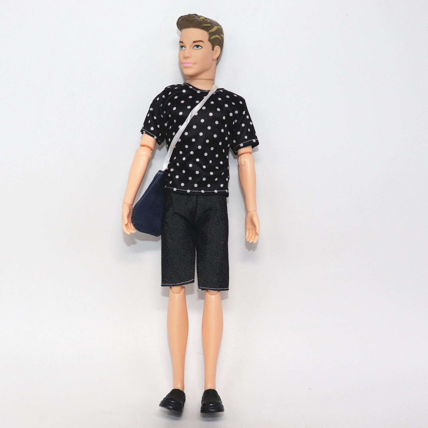 2021男装休闲服装换装套装t恤上衣 短裤长裤男孩衣服鞋子关节芭