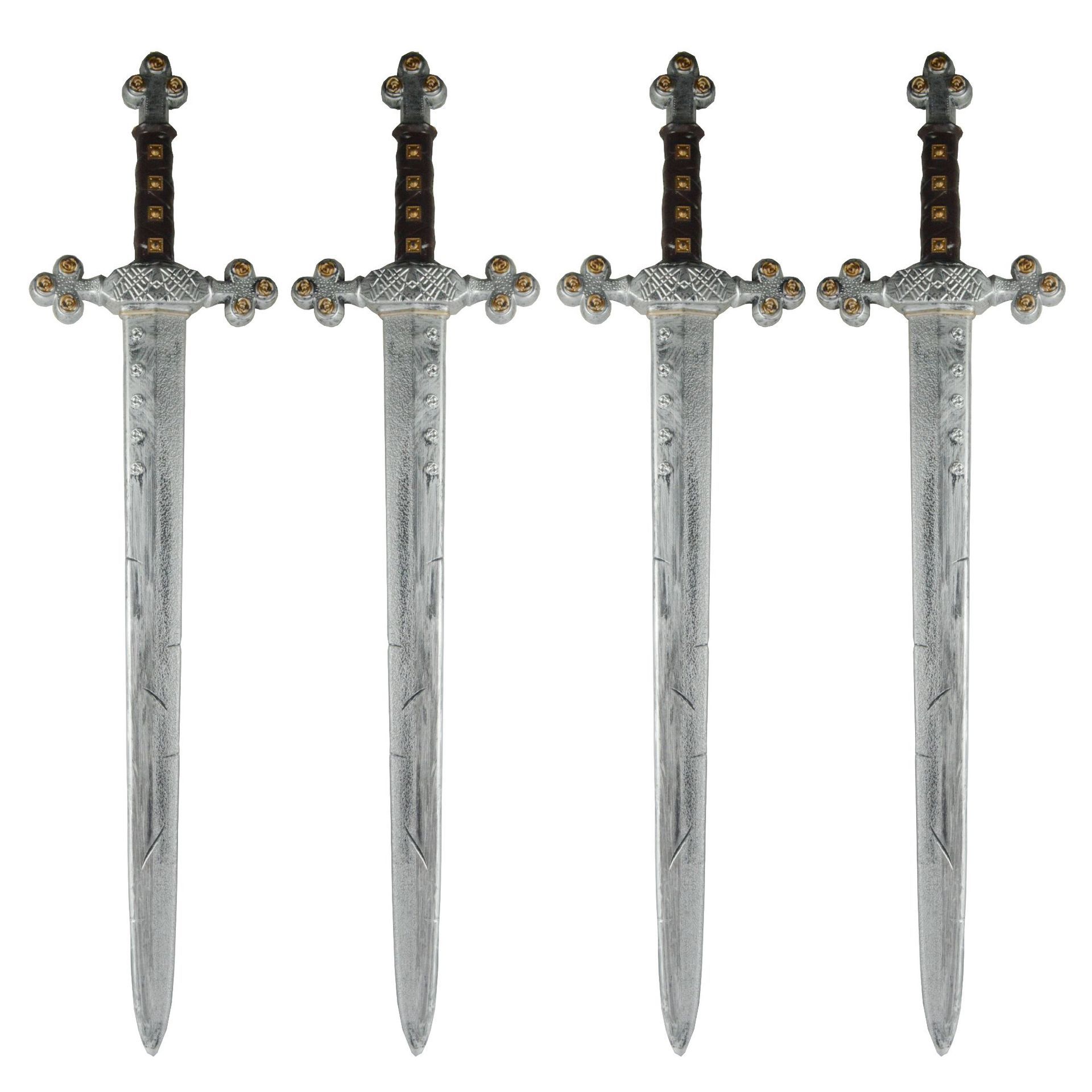 儿童剑客塑料玩具拔刀剑枪神秘玫瑰剑表演仿真天王假刀武器男孩