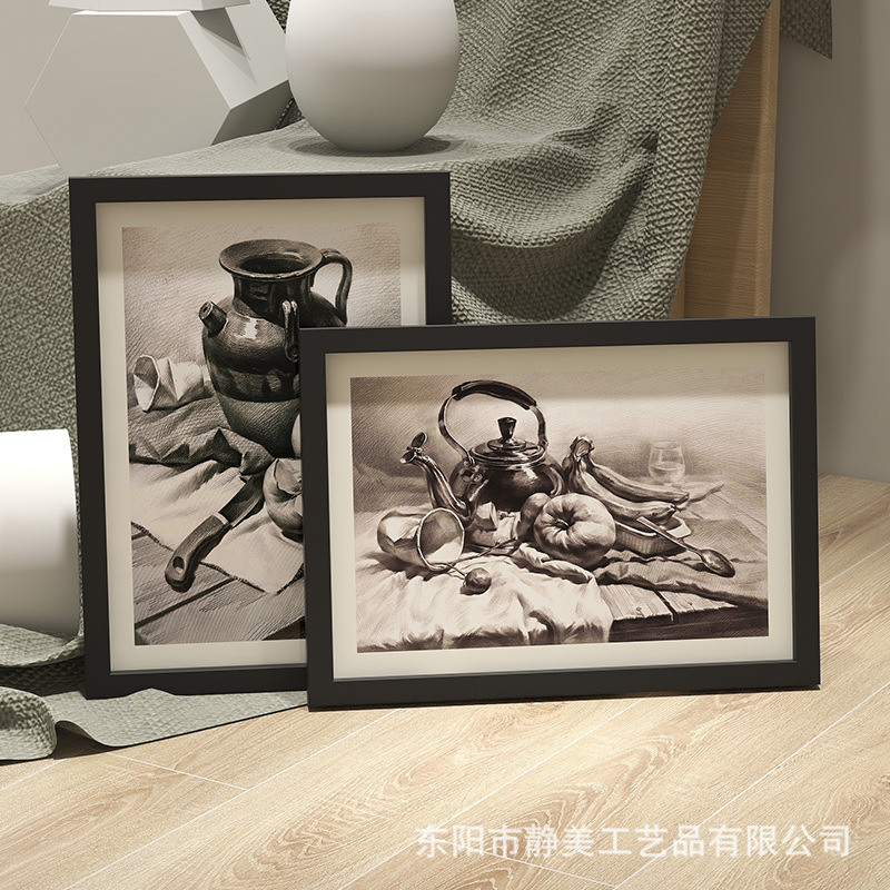 4 Open 8 K16k Wall Hanging Picture Frame Large Size A3a4 Studio Photo Frame Art Works Sketch Mounting Frame Handmade Wholesale