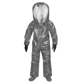 雷克兰int640加强气密型防化服 宽屏a级化学防化服 重型防护服