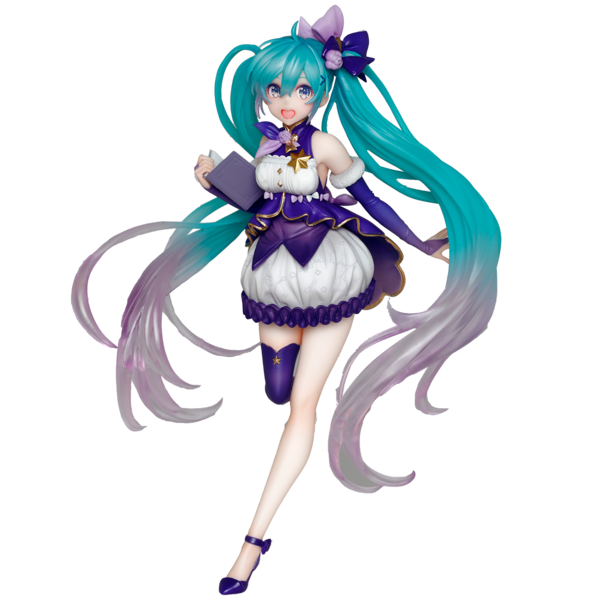 日本万代眼镜厂初音未来长发公主手办赛车初音兔女郎景品miku正版