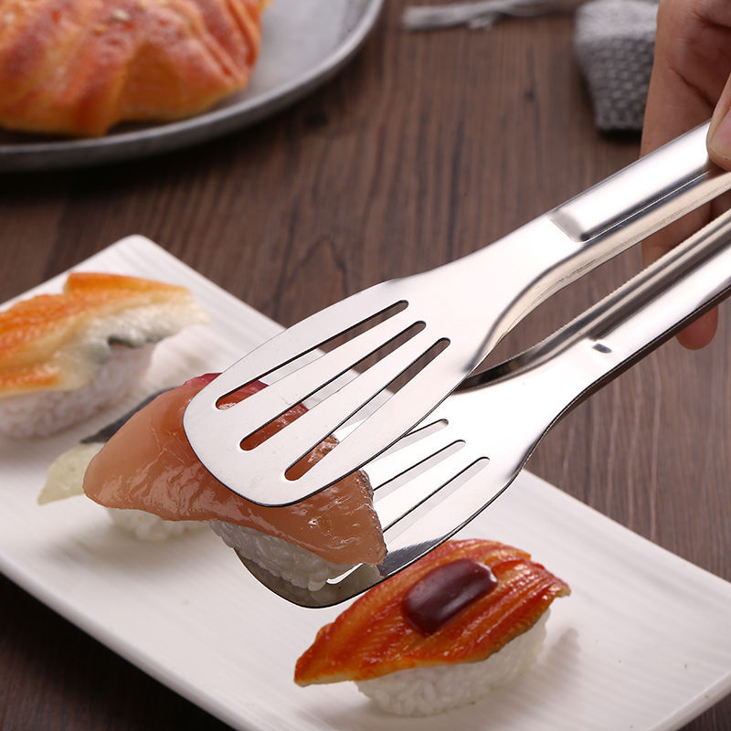 食品夹不锈钢面包夹牛排夹烘焙工具烧烤夹火钳夹子夹面包夹子烧饼