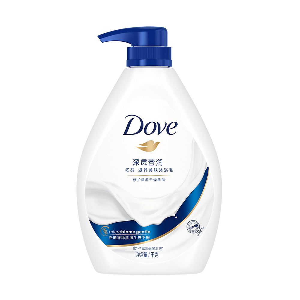 Dove Shower Gel Deep Moisturizing 1kg Body Lotion Repairing & Nourishing Skin Lasting Fragrance Wholesale Hair Generation