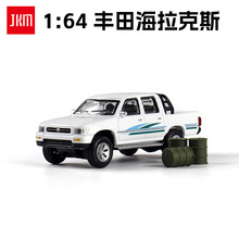 JKM1/64 丰田海拉克斯Hilux皮卡合金车模汽车玩具JV64008