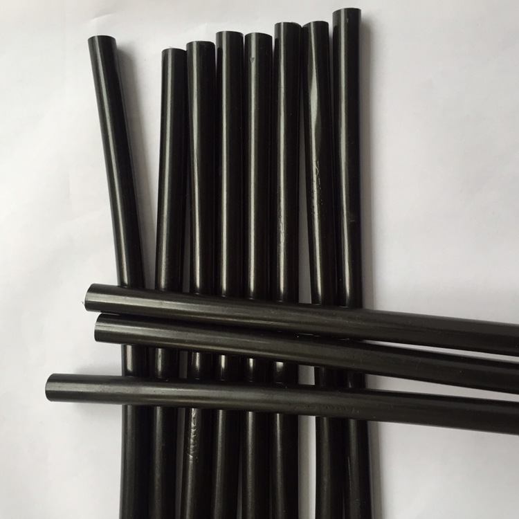 黑色热熔胶棒 电子配件用热熔胶条 7mm/11mm*270mm高粘度热熔胶条