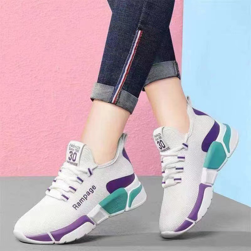 Women's Shoes Old Beijing Cloth Shoes Summer Breathable Mom Shoes Women's Canvas Shoes Comfortable Lightweight Sneaker Factory Supply