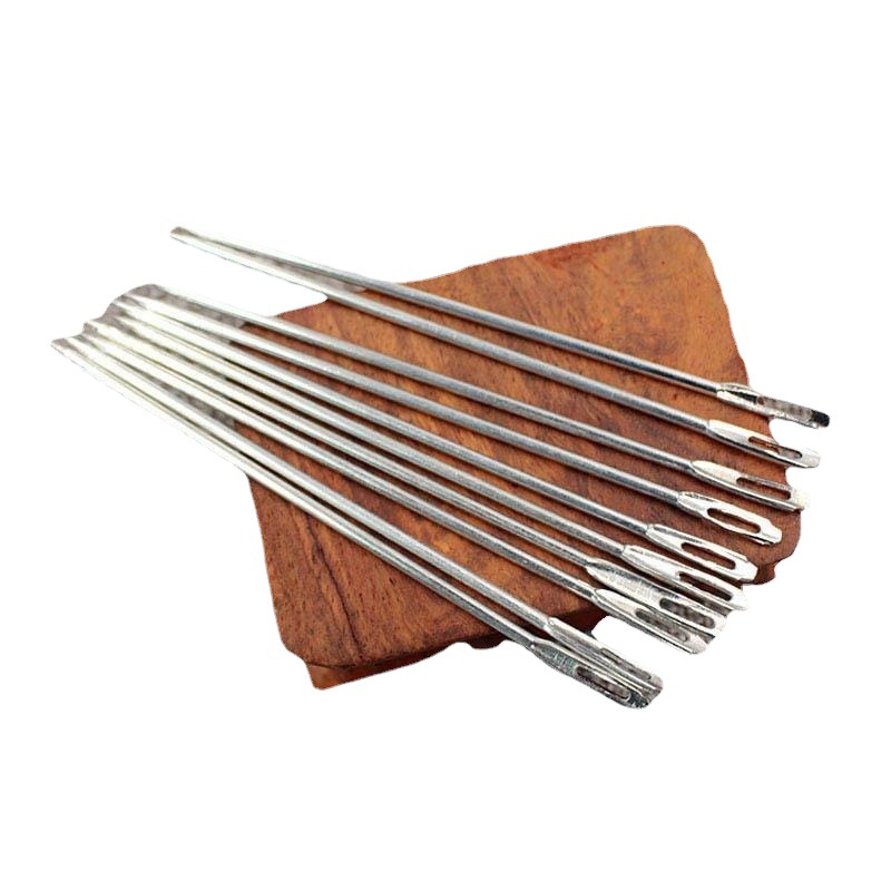 打包针麻袋针铁针编织袋蛇皮袋封口针长针大号大孔缝包针粗针大针