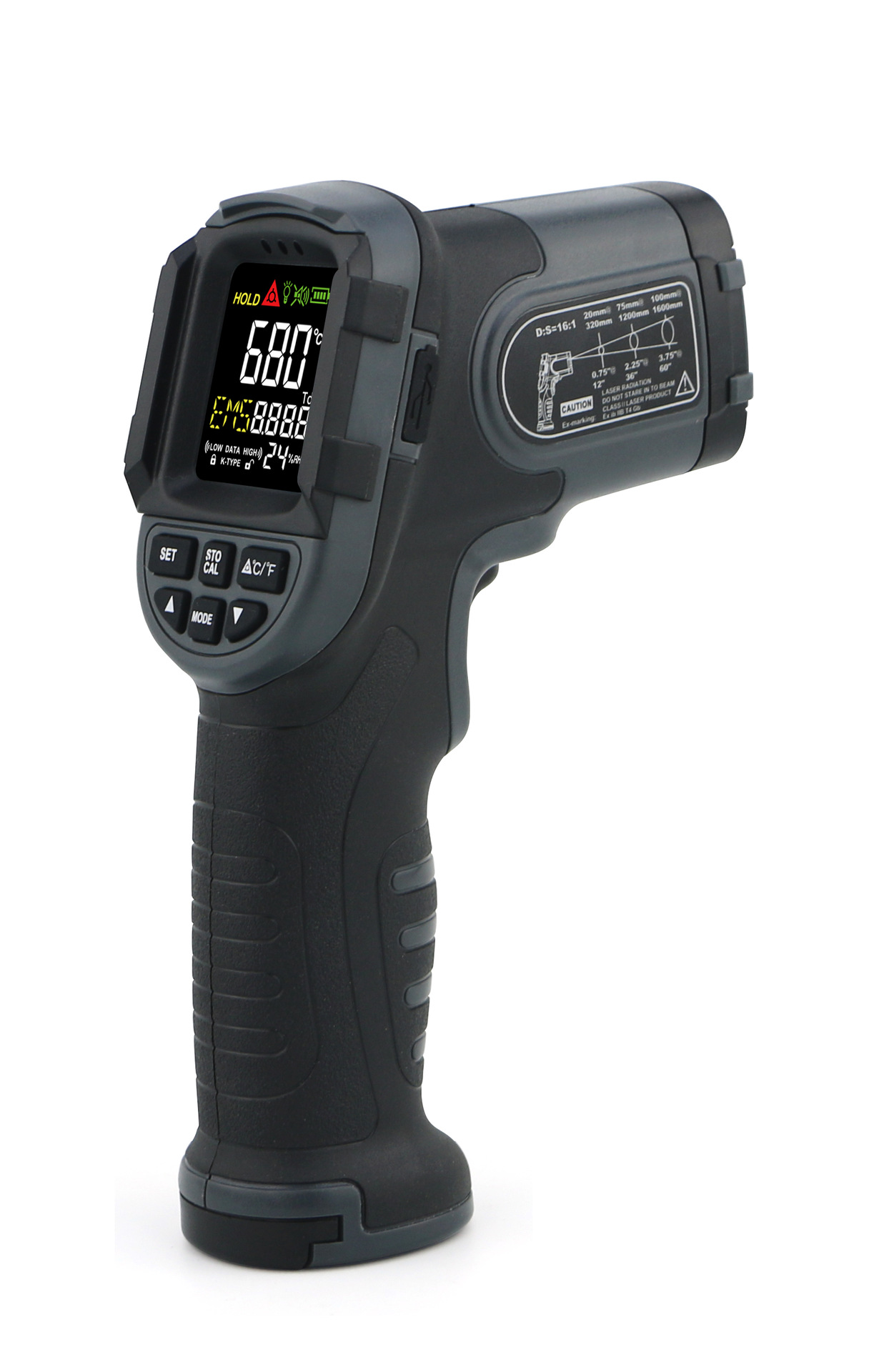 香港希玛 st650测温仪 红外线测温仪 非接触式测温仪 -50~680