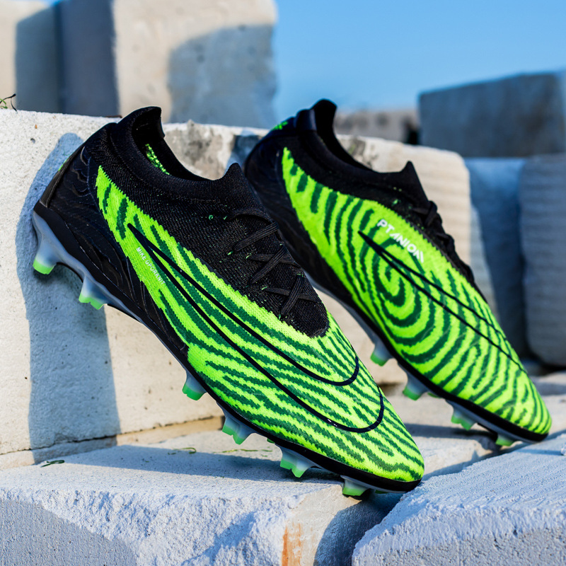 姆巴佩phantom足球鞋男gx暗煞毒蜂fg长钉ag儿童tf钉gt2高低帮训练