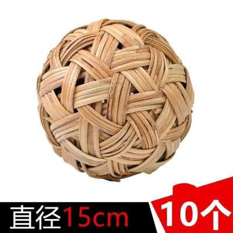 21宝贝绣球制作古代蹴鞠球藤球竹篾傣纯足球道具亲子装饰