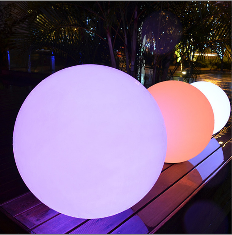 酒店户外发光异形灯罩聚乙烯滚塑圆形灯罩