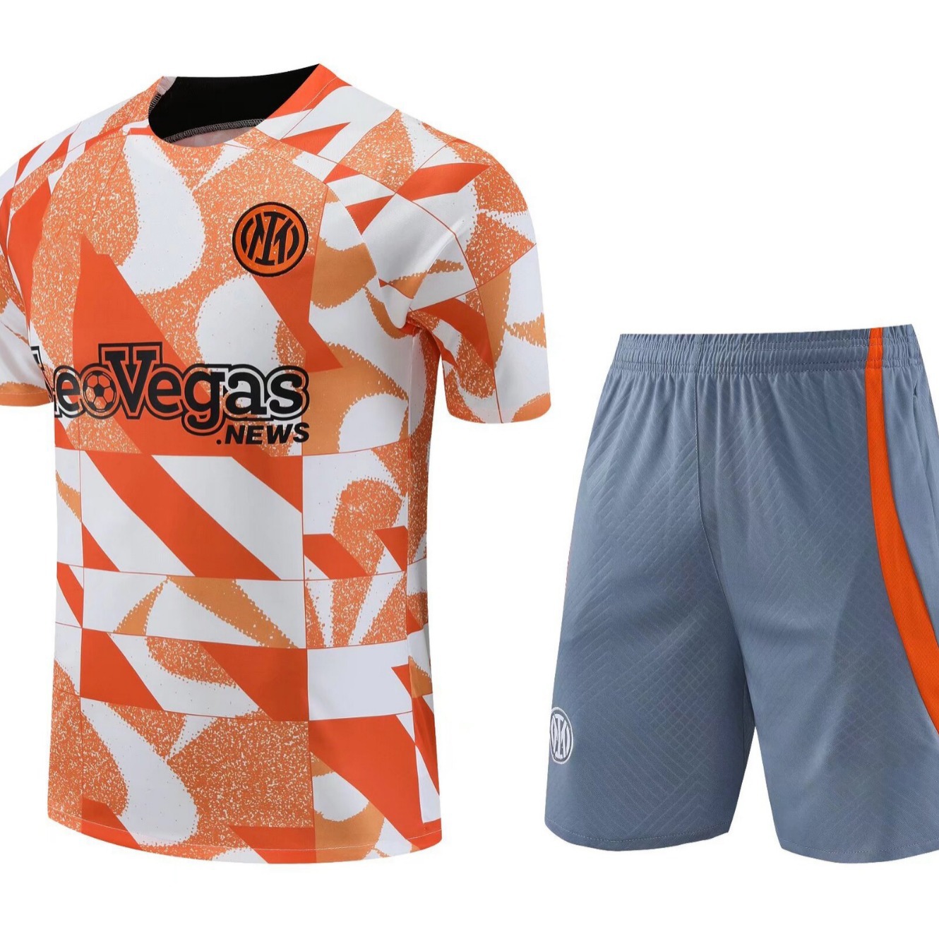 新款切尔西国米训练服短袖背心球衣守门员成人足球服单衫套装