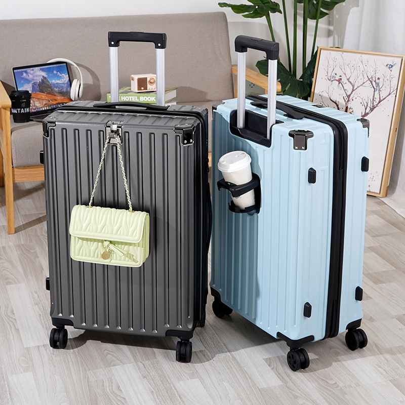新款时尚行李箱男女生高颜值大容量24寸旅行箱20学生万向轮密码箱