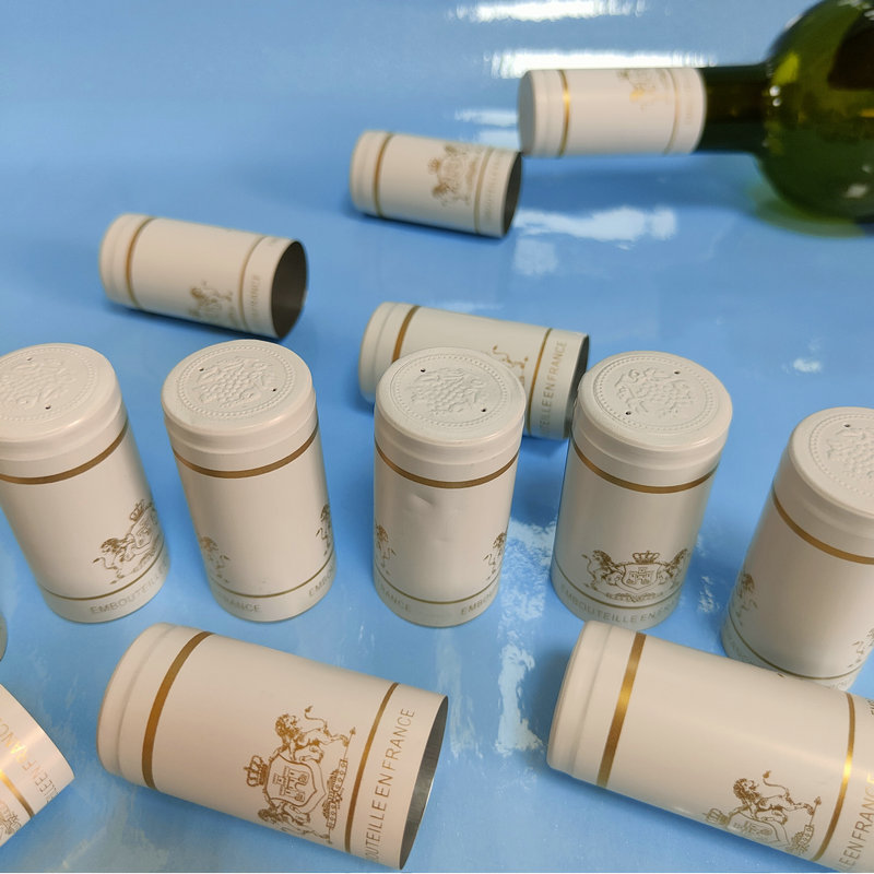 自动套帽铝塑帽 封口热缩葡萄酒帽 多色印刷红酒酒帽 烫金印金