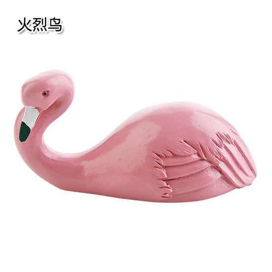 INS Creative Flamingo Cartoon Sticky Hook Hook Paste No Drilling Adhesive Load-Bearing Wall Mount Animal Cute Clothes Hook