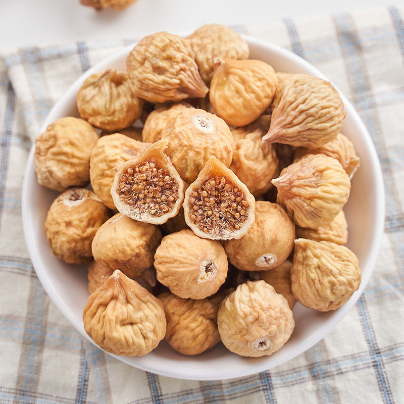 无花果干罐装500g新疆特产无新鲜水果干雪花酥材料小零食蜜饯
