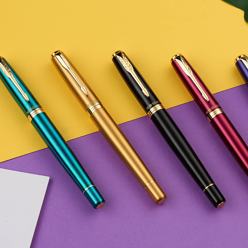 英雄7056礼盒 学生练字笔钢笔墨水套装写字笔商务礼品-阿里巴巴