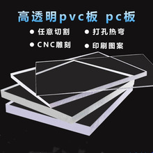 工厂批发PC板透明实心聚碳酸酯板 采光板 雨棚车棚PC耐力板