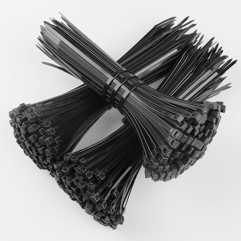 塑料扎条自锁式尼龙扎带厂家批发扎带小号黑色白色线束捆扎整理