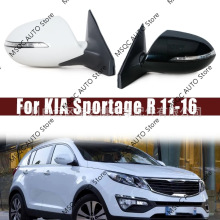 适用于起亚 Sportage R  2011-2016 后视镜总成7/9线