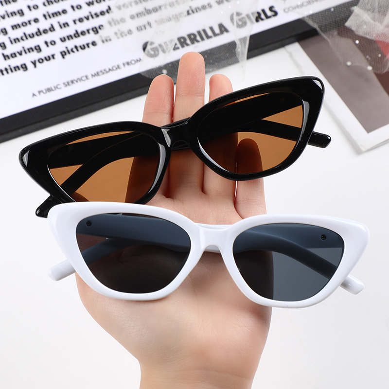 Summer GM Triangle Cat Eye XINGX Sunglasses American Hot Girl Retro Sunglasses High-Grade Slimming Sun Glasses