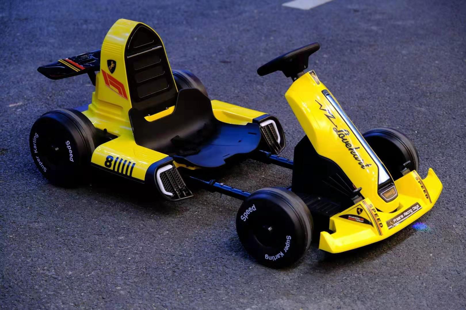 贝多奇儿童电动卡丁车4-12岁四轮充电赛车玩具车可坐大人汽车