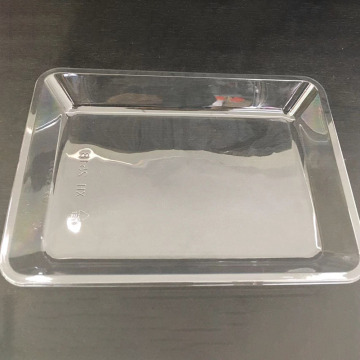 一次性生鲜盒 鸭货熟食海鲜卤味外卖打包盒 透明水果蔬菜打包托盘