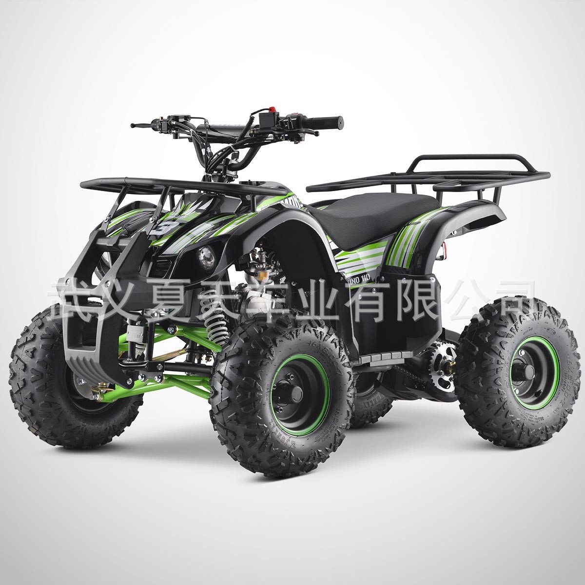 110cc沙滩车四轮越野大小公牛摩托车atv四驱山地轴传动游乐全地形