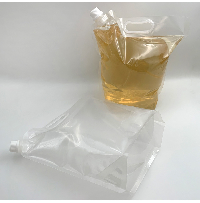 啤酒吸嘴袋定制厂家 手提鲜啤酒自立袋 散装啤酒包装袋 户外水袋