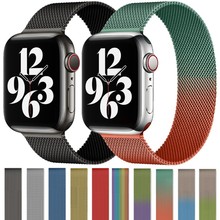 适用于苹果手表applewatch米兰尼斯iwatch5678金属SE七八代表带厂