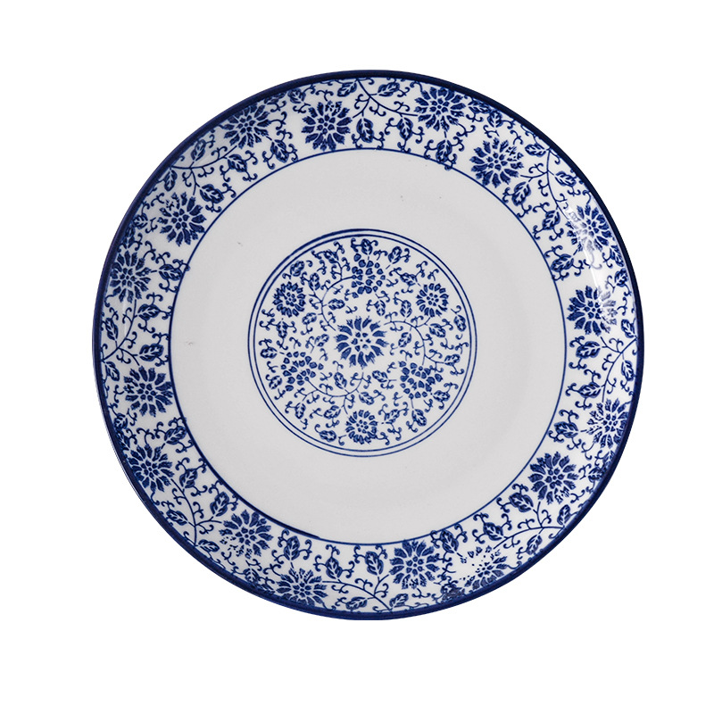 大号青花盘子