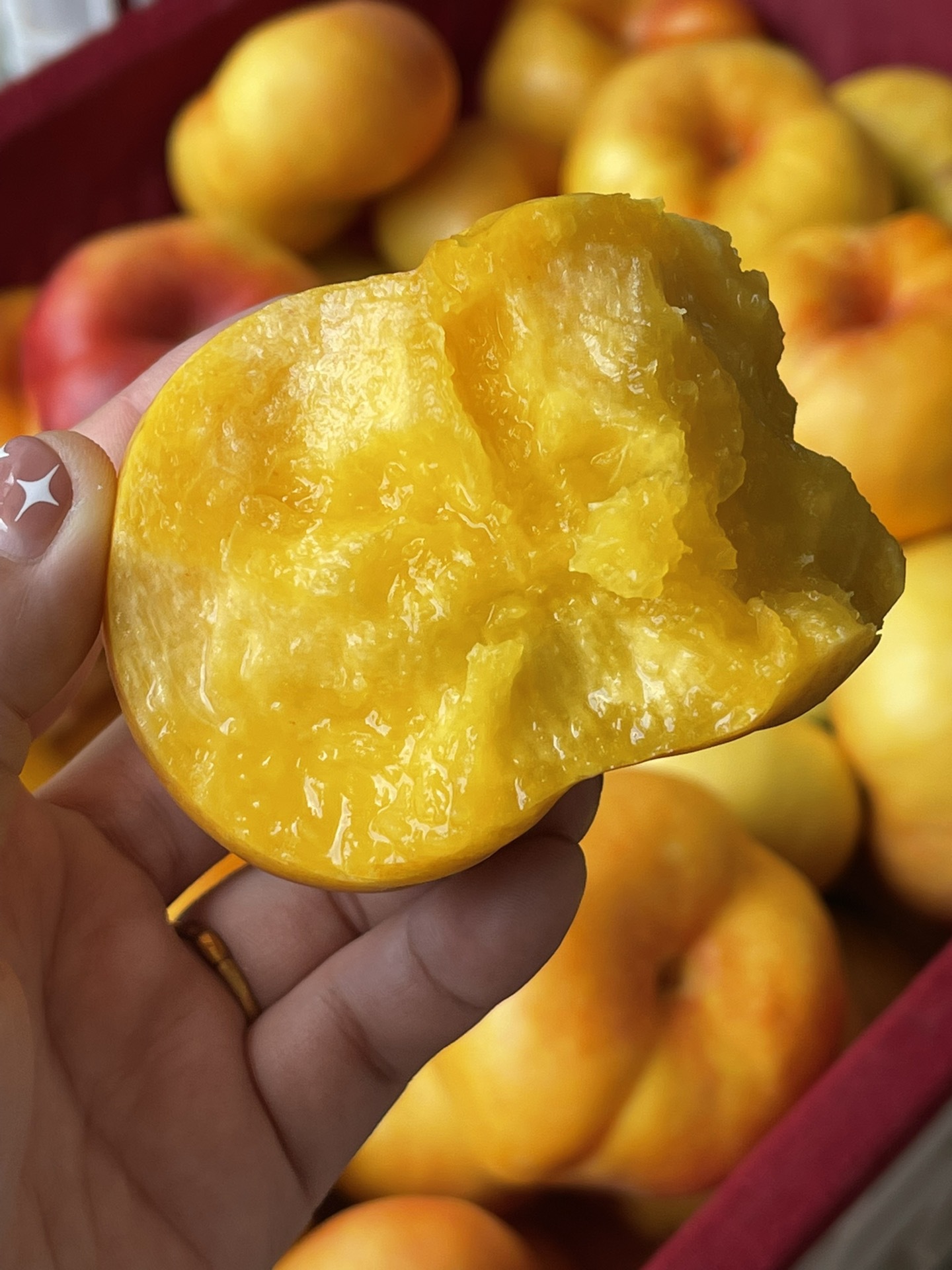 黄油蟠桃5斤黄金油蟠桃一件代发