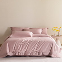 新中式60支天丝棉四件套全棉纯棉中国风简约夏季床单被套床上用品