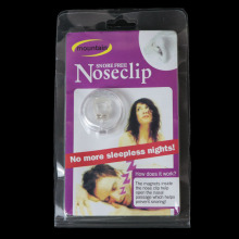 厂家直销 nose clip便携式 硅胶止han器 迷你止酣器 opp包装