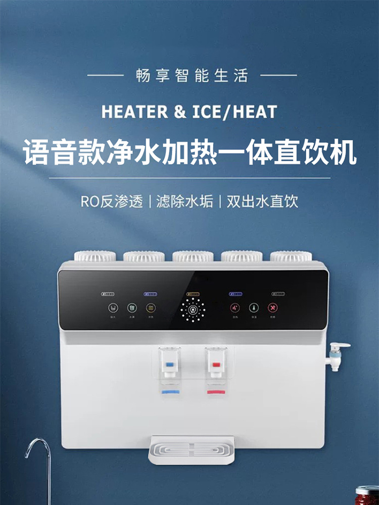 智能语音加热一体机净水器农村厨房直饮家用净水器会销礼品净水机
