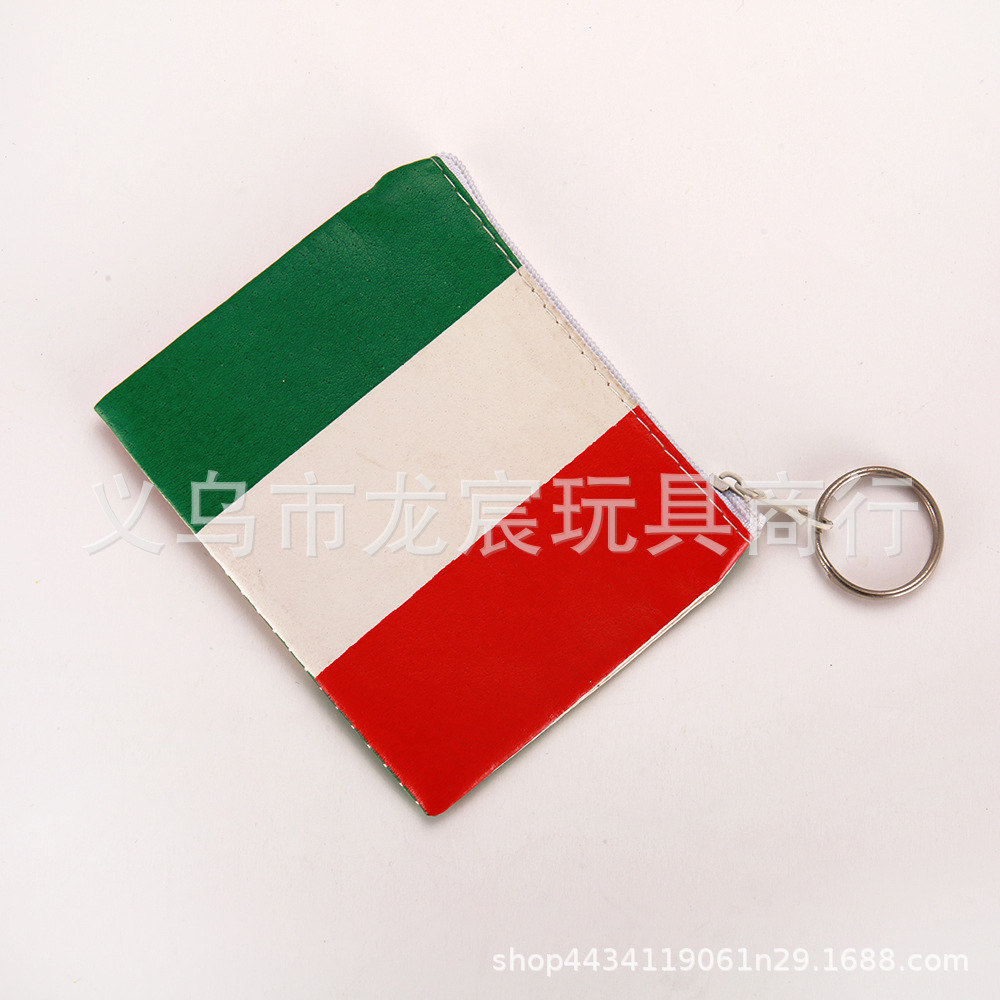 Factory Direct Supply Singapore Flag Coin Purse Car Small Hanging Flag National Flag (Ball Game) Fan Supplies