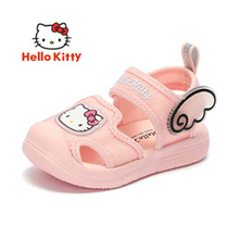 HELLO KITTY凯蒂猫童鞋女童凉鞋夏季新款中小童女孩时尚包头凉鞋5