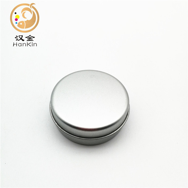 定制马口铁护手霜小圆罐 清凉膏薄荷膏铁盒 珍珠粉唇釉包装盒