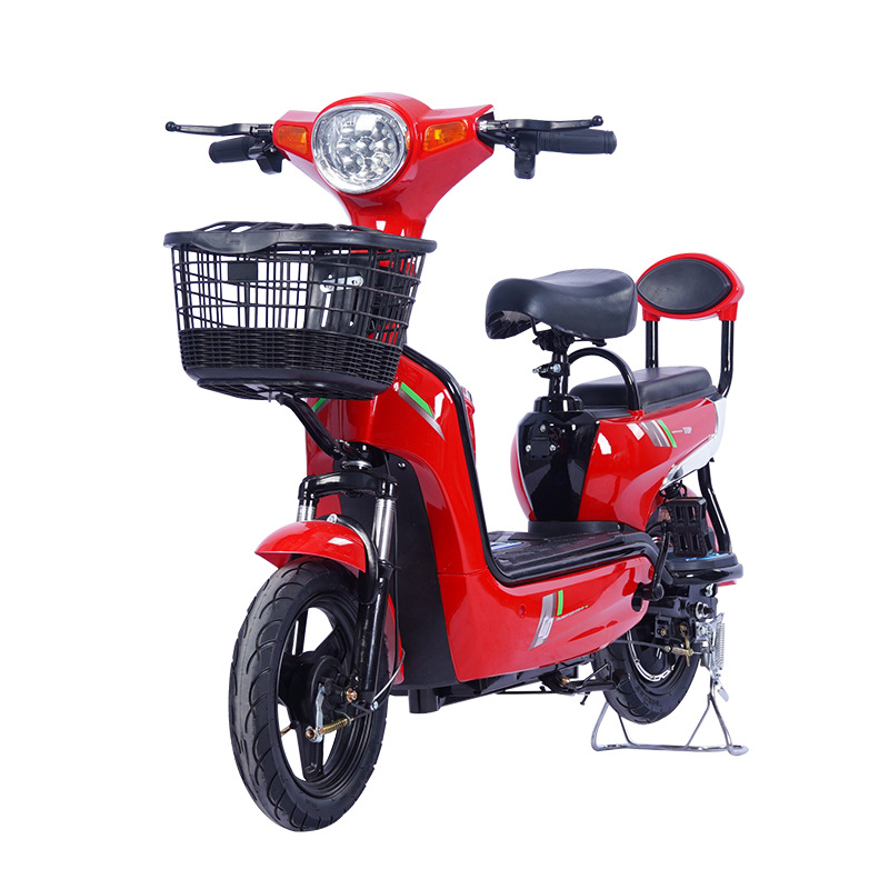 (Exclusive for Export) 48V Battery Car Double Adult Two-Wheel Electric Bike Car New Style