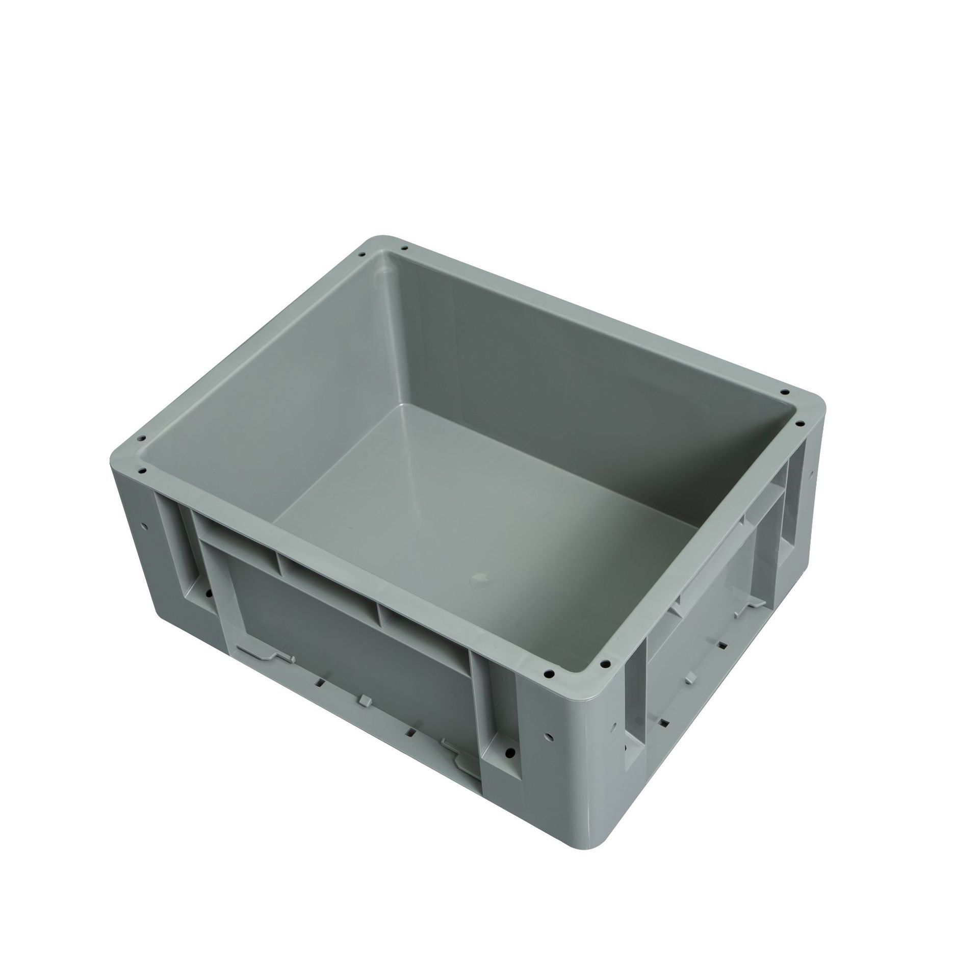 4#韩标箱480*380*200mm 全新料加厚抗冲击塑料周转箱