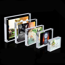 Transparent Acrylic Photo Frame Magnetic Poster Display跨境
